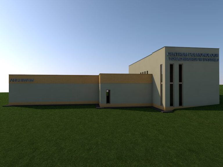 Budowa archiwum szpitalnego dla Centrum Pulmonologii i Torakochirurgii w Bystrej